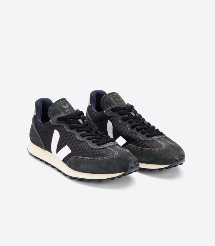 Black Veja Alveomesh Oxford Men's Rio Branco | MKNPZ-5278