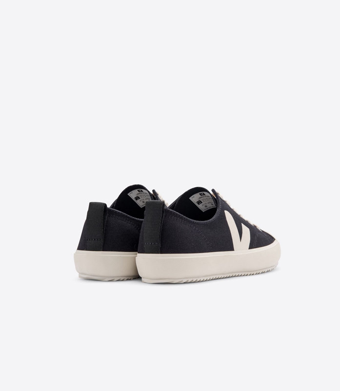 Black Veja Canvas Pierre Men's Nova | VRODL-7241