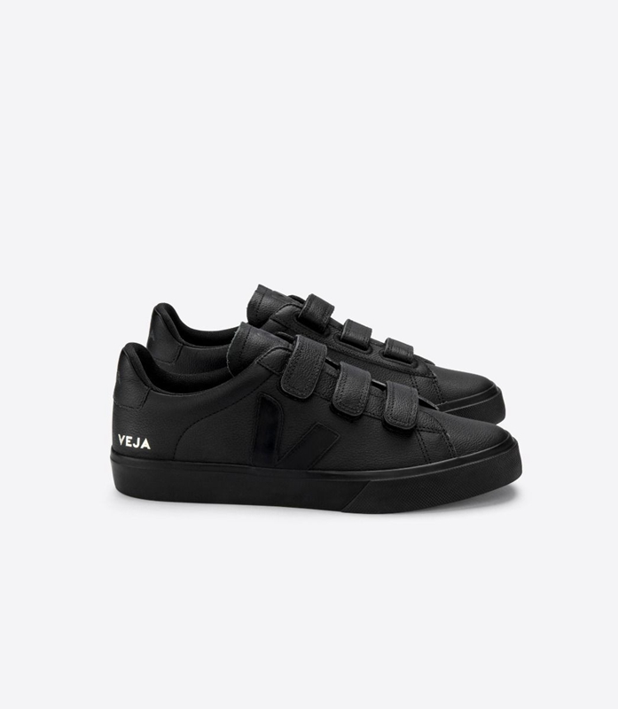 Black Veja Leather Full Women\'s Recife | YFMIG-3976