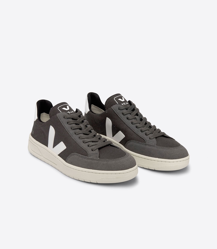 Black Veja Vegan B-Mesh Grafite Women's V-12 | TKXEG-0982