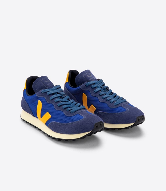 Blue Veja Alveomesh Paros Ouro Men's Rio Branco | VWHAI-8569