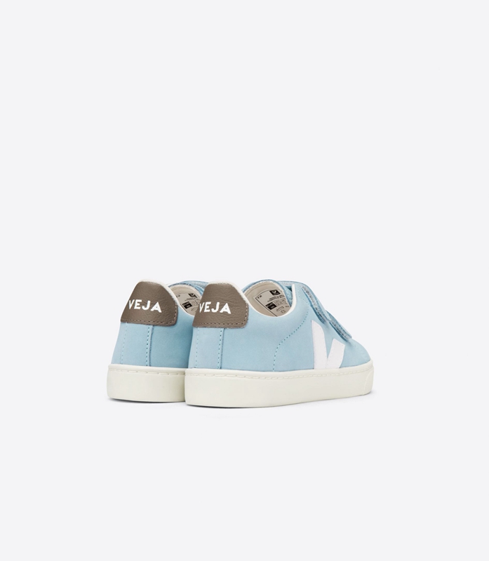 Blue Veja Nubuck Steel Kids' Esplar | FUVWO-4782