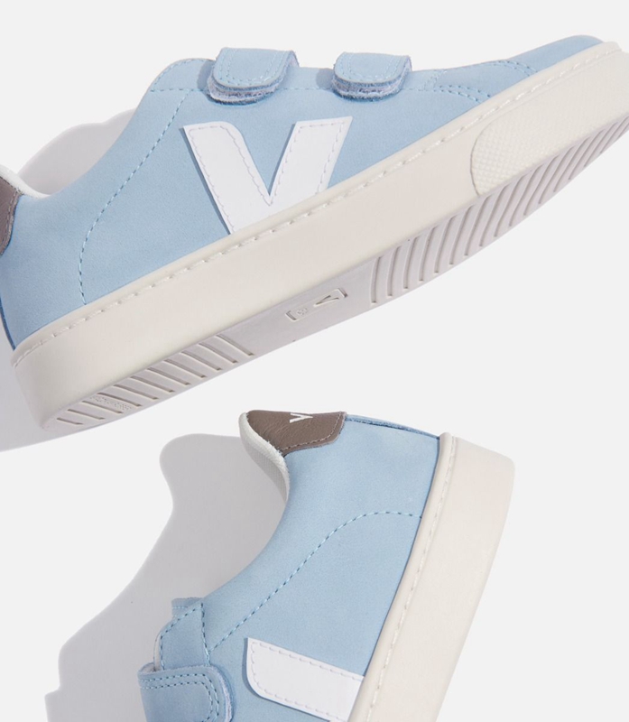 Blue Veja Nubuck Steel Kids' Esplar | FUVWO-4782