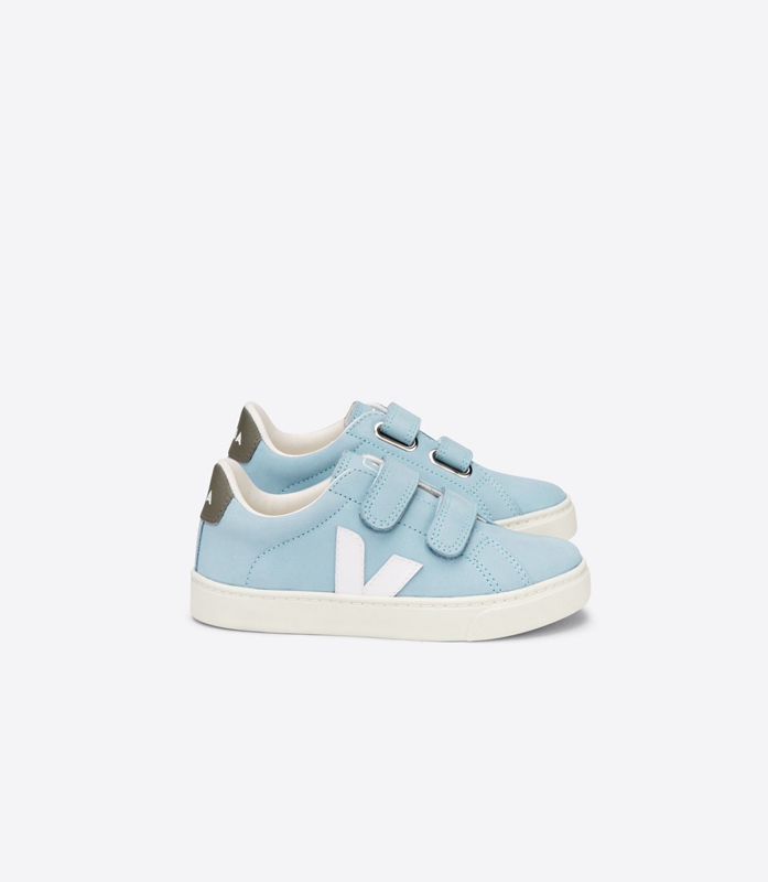 Blue Veja Nubuck Steel Kids\' Esplar | FUVWO-4782