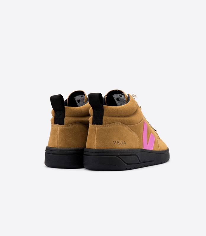 Brown Veja Bastille Suede Tent Ultraviolet Women's Roraima | JOMWU-2639