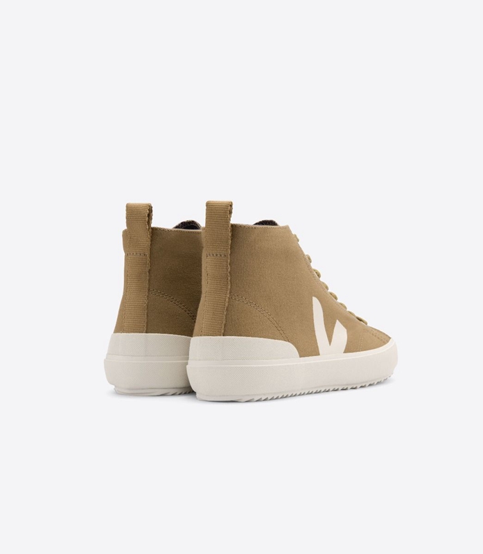 Brown Veja High Top Canvas Tent Pierre Women's Nova | SDQEU-8637