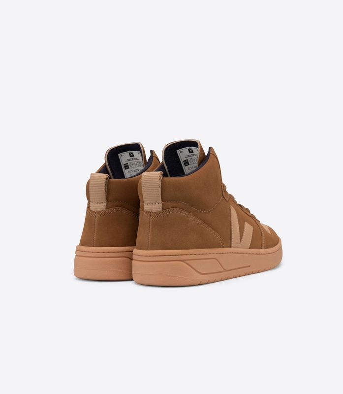 Brown Veja Nubuck Camel Desert Women's V-15 | LTIEF-3790