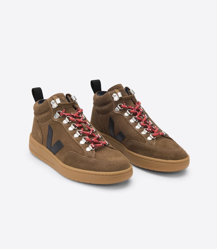 Brown Veja Suede Brown Natural Sole Men's Roraima | WCNAD-4138