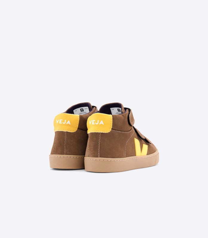 Brown Veja Suede Brown Tonic Kids' Esplar | TXHDM-9516