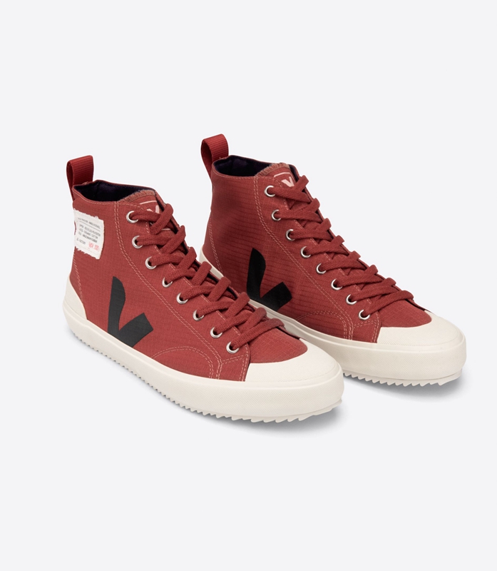 Burgundy Veja Grey Men's Nova | LDWEJ-7145