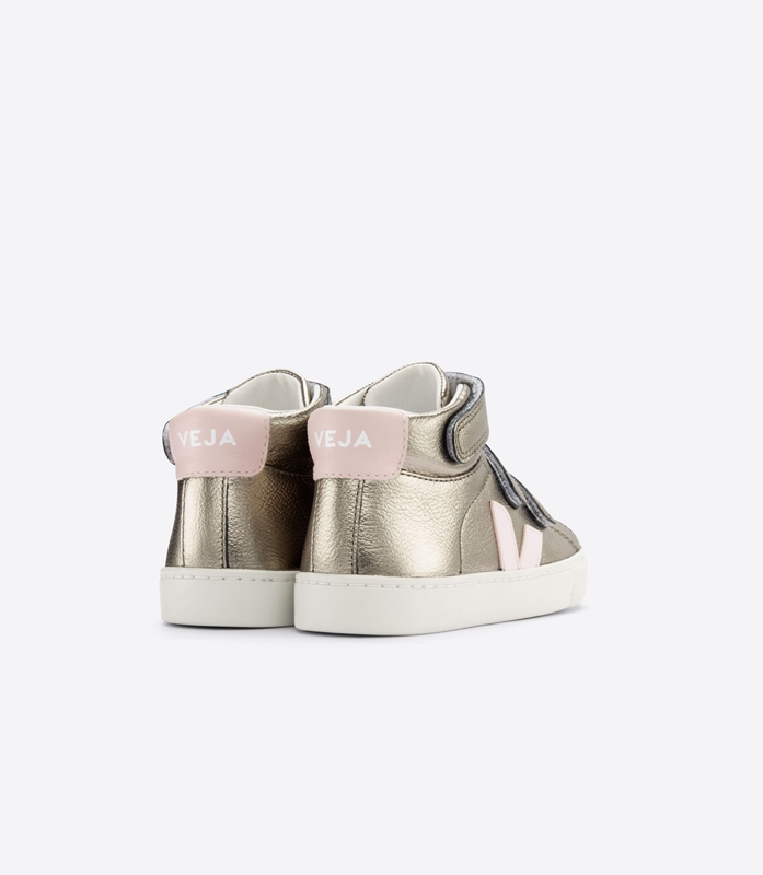 Gold Veja Leather Bronze Petale Kids' Esplar | OFGDC-0459