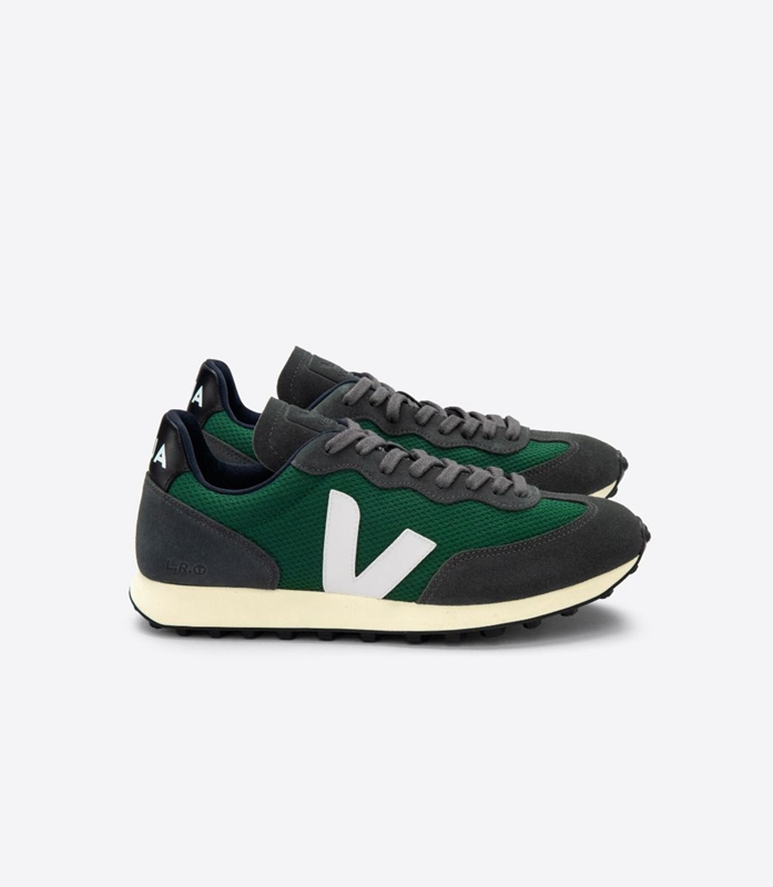 Green Veja Alveomesh Poker Men\'s Rio Branco | KJDWB-1735