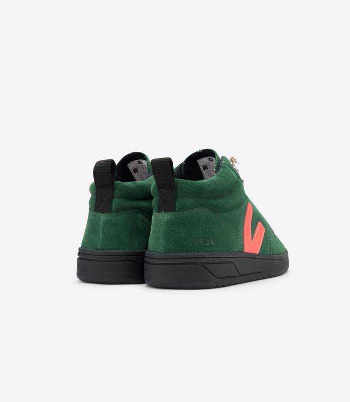 Green Veja Bastille Suede Cyprus Women's Roraima | CGVOL-7843