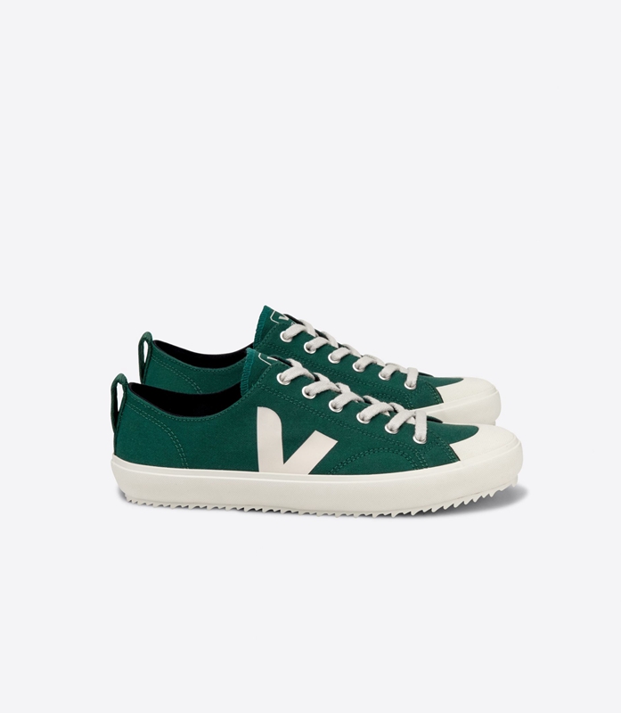 Green Veja Canvas Poker Pierre Men\'s Nova | MLSYJ-2830