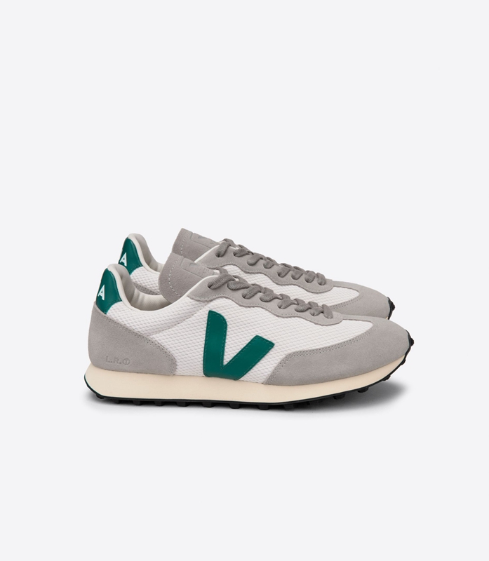 Grey Veja Alveomesh Gravel Brittany Women\'s Rio Branco | AXDNK-1749