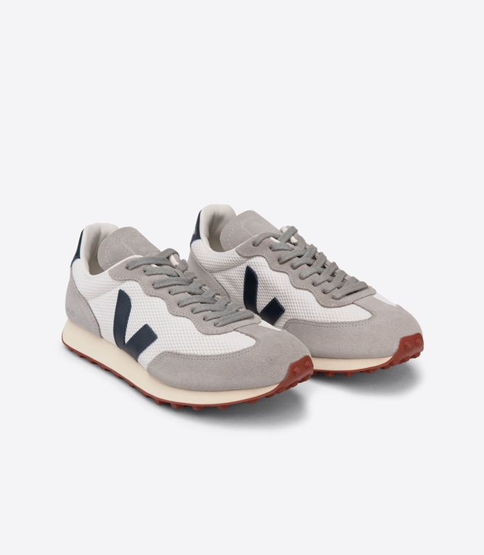 Grey Veja Alveomesh Gravel Nautico Women's Rio Branco | BRFUS-6317