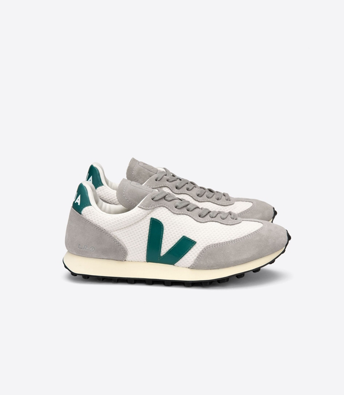 Grey Veja Hexamesh Gravel Brittany Men\'s Rio Branco | SZQPB-0294