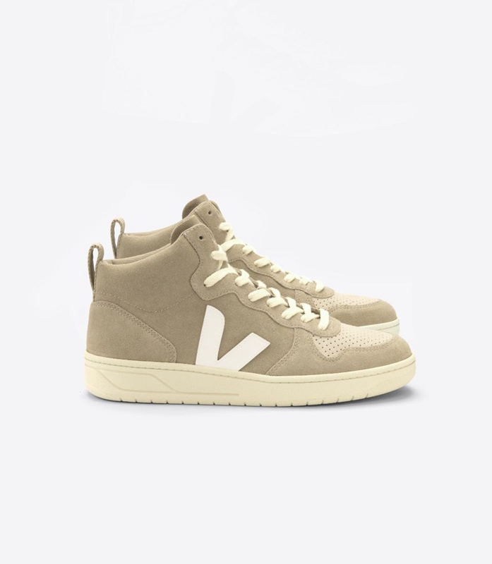 Grey Veja Suede Dune Pierre Men\'s V-15 | PZRGF-8102