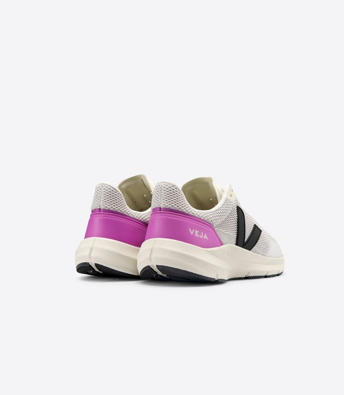 Grey Veja V-Knit Chalk Ultraviolet Women's Marlin | EGSNV-5961