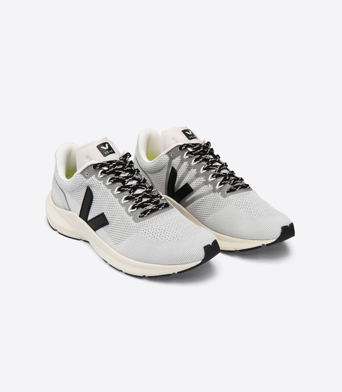 Grey Veja V-Knit Polar Men's Marlin | RUMVF-2489