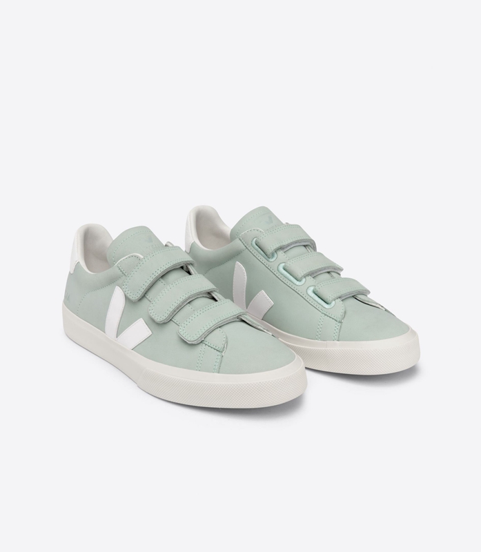 Mint Veja Nubuck Matcha Women's Recife | GINMY-6498