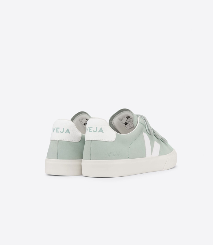 Mint Veja Nubuck Matcha Women's Recife | GINMY-6498