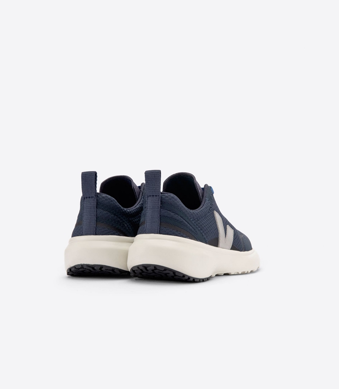 Navy Veja Alveomesh Nautico Oxford Kids' Canary | VXREW-2763