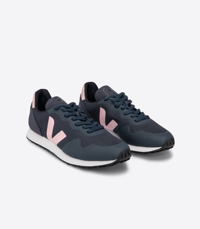 Navy Veja Alveomesh Nautico Petale Women's Sdu | LGZOA-5361