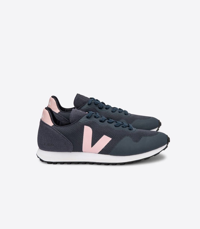 Navy Veja Alveomesh Nautico Petale Women\'s Sdu | LGZOA-5361