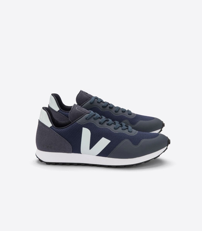 Navy Veja B-Mesh Nautico Menthol Men\'s Sdu | BIZCL-3581