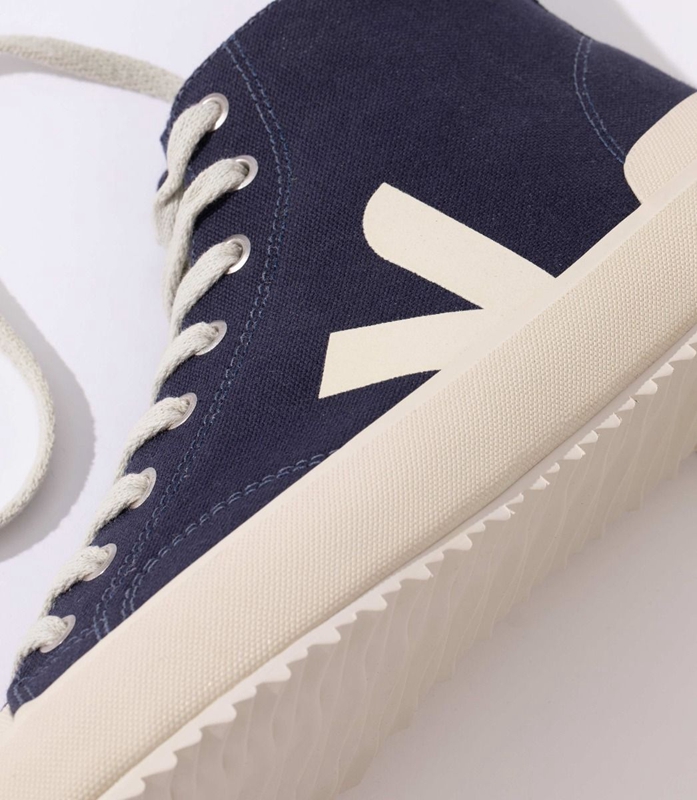 Navy Veja Ht Canvas Marine Pierre Women's Nova | NGILA-1294