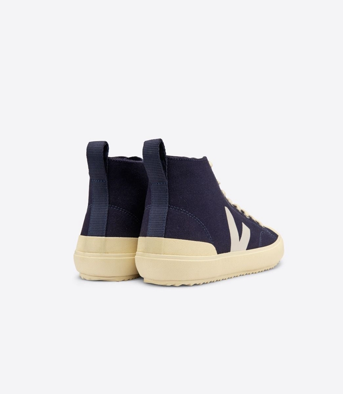 Navy Veja Ht Canvas Nautico Butter Sole Women's Nova | UZCBG-2816