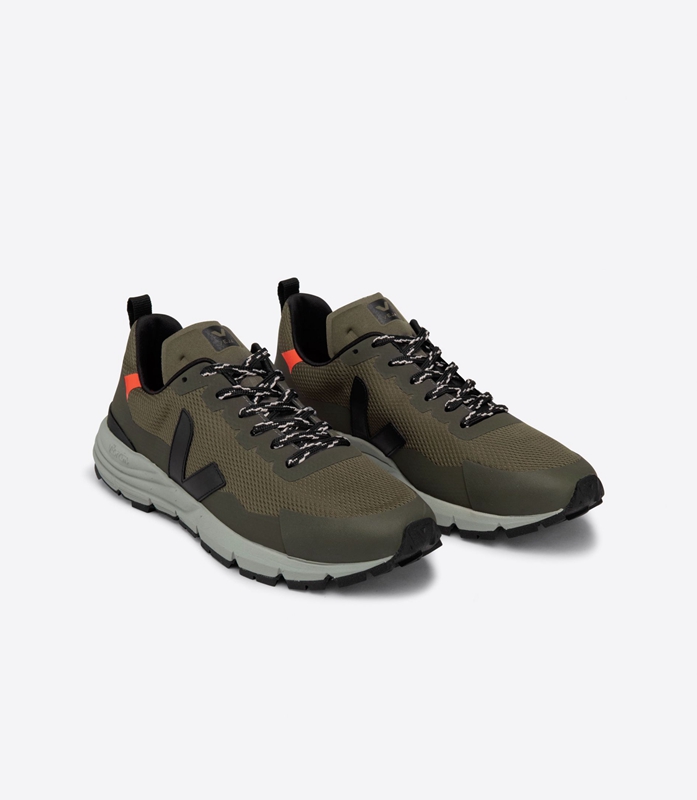 Olive Veja Alveomesh Kaki Men's Dekkan | XGLKC-4580