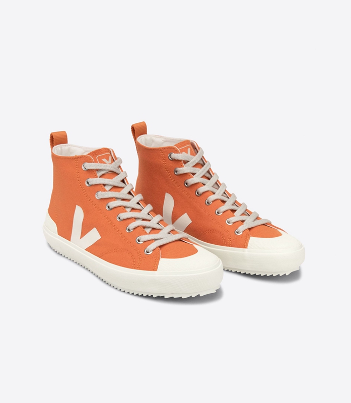 Orange Veja Ht Canvas Pumpkin Pierre Women's Nova | FDWGL-0729