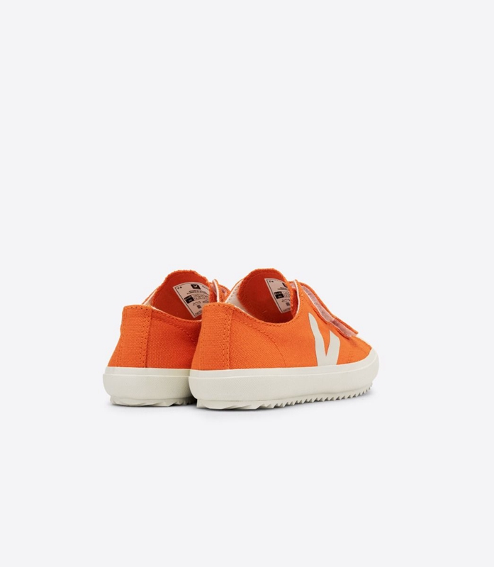 Orange Veja Ollie Canvas Pumpkin Pierre Kids' Ollie | UKGPC-2739