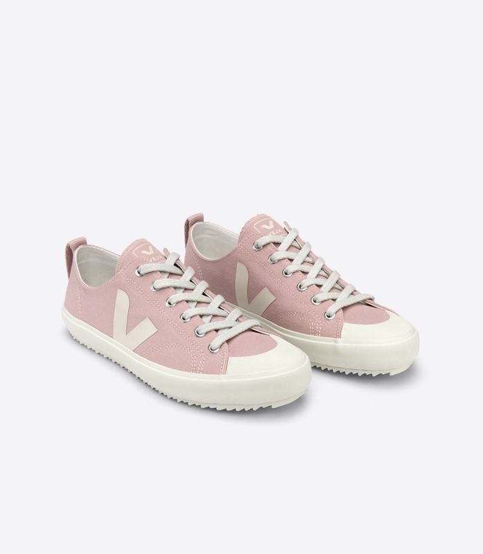 Pink Veja Canvas Babe Pierre Women's Nova | MLAOT-5781