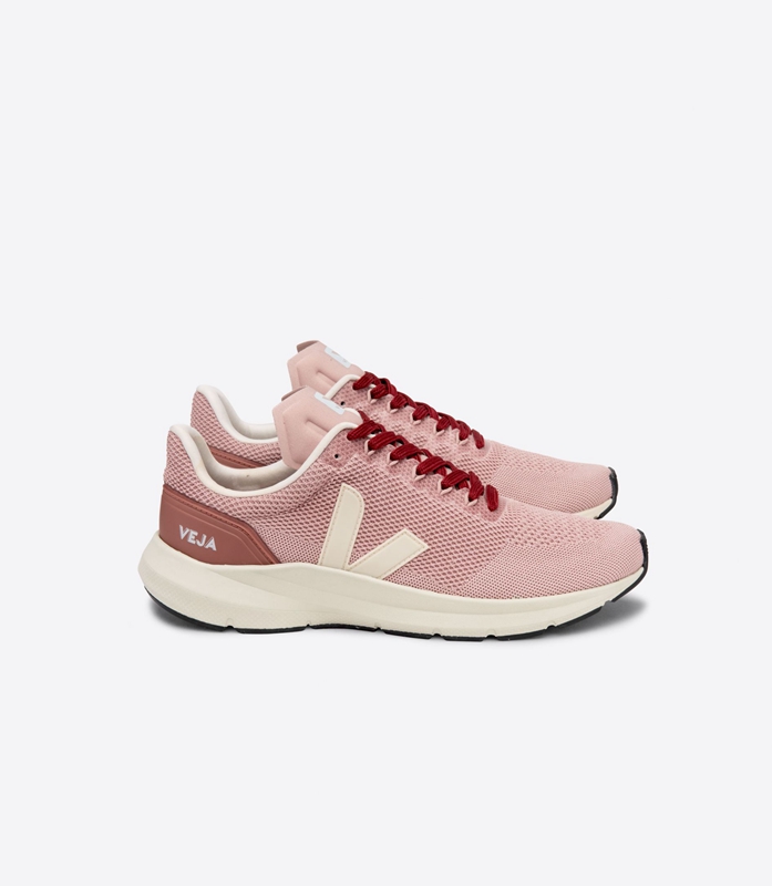 Pink Veja Lt V-Knit Babe Pierre Women\'s Marlin | PHNRQ-8527