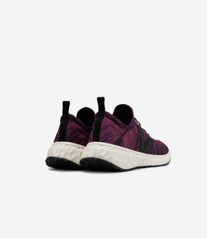 Purple Veja V-Knit Mix Ultraviolet Women's Thunderbird | SOMZP-0419