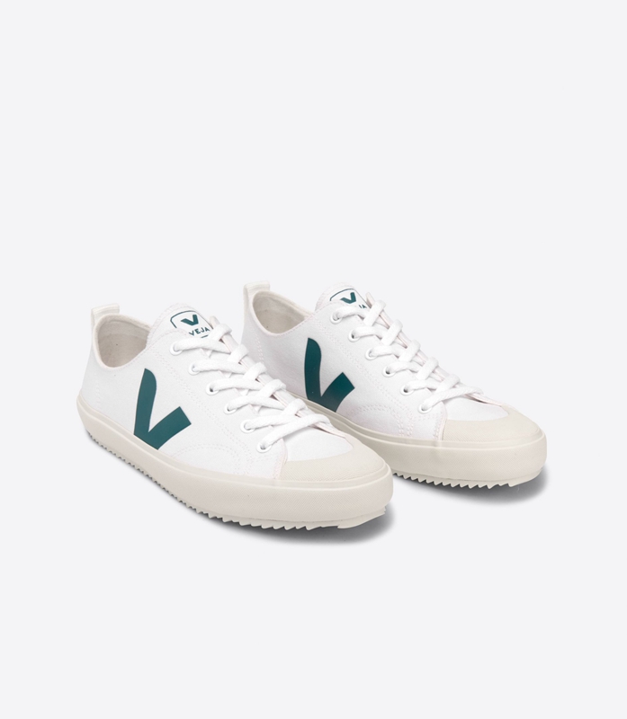 White Veja Canvas Brittany Women's Nova | QHTUV-4920