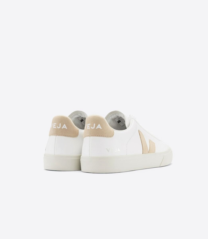 White Veja Chromefree Leather Almond Men's Campo | JBPHT-9451