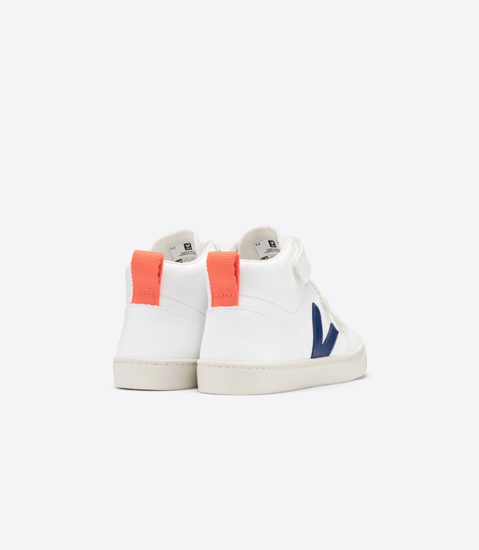 White Veja Cwl Cobalt Fluo Kids' V-10 | LWUFE-6425