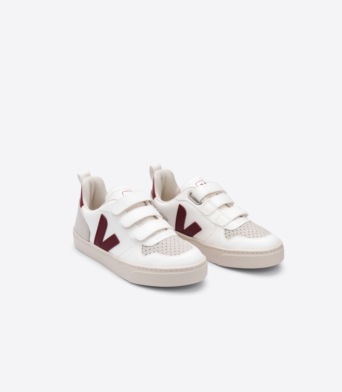 White Veja Cwl Marsala Kids' V-10 | CVXUY-6089