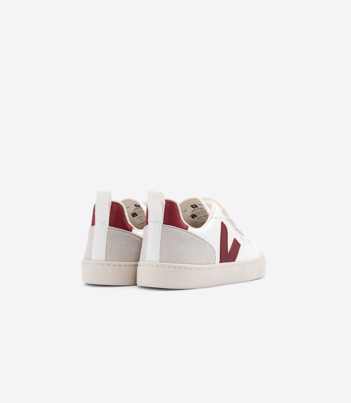 White Veja Cwl Marsala Kids' V-10 | CVXUY-6089