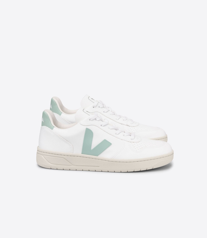 White Veja Cwl Matcha Women\'s V-10 | VGNZR-1748