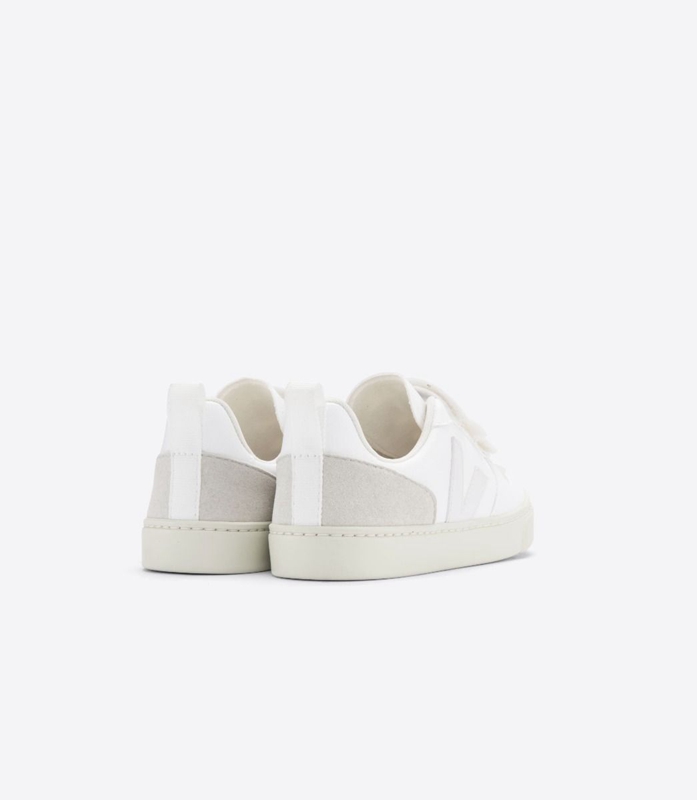 White Veja Cwl Natural Kids' V-10 | NUBKY-6892