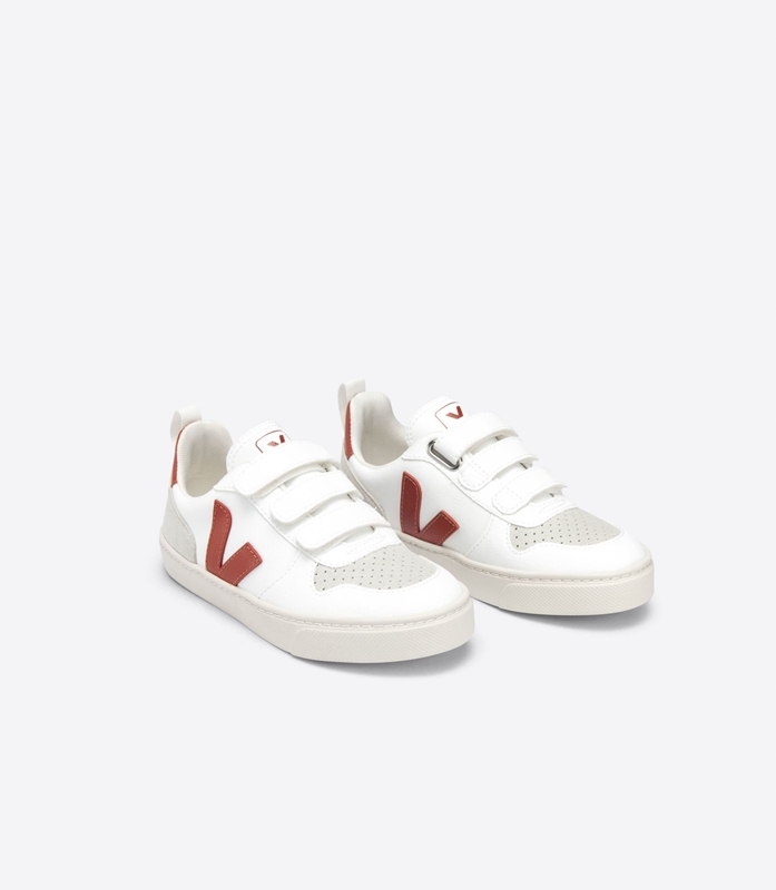 White Veja Cwl Rouille Kids' V-10 | YAELC-6832