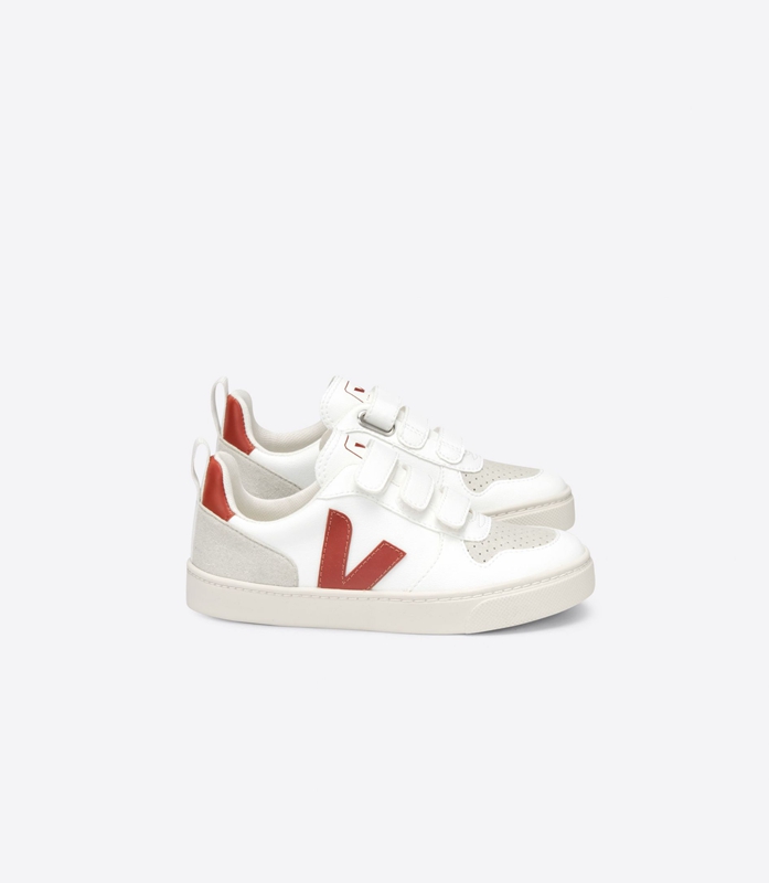 White Veja Cwl Rouille Kids\' V-10 | YAELC-6832