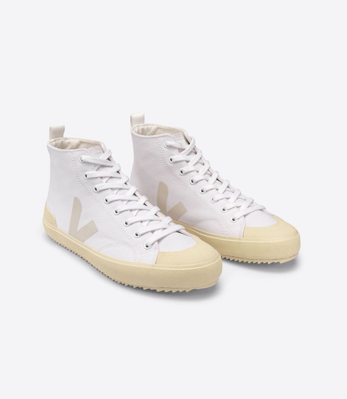 White Veja Ht Canvas Butter Sole Men's Nova | AQYDB-5209