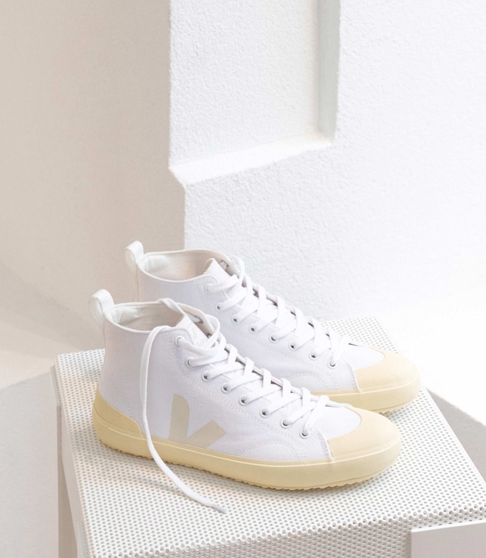 White Veja Ht Canvas Butter Sole Women's Nova | LJFBQ-6973