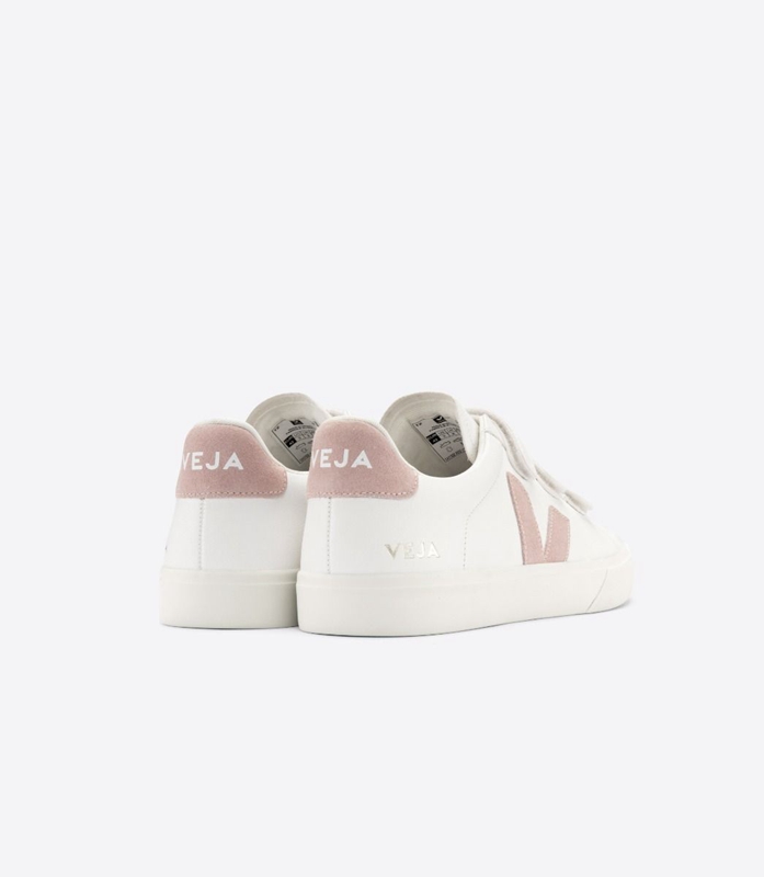 White Veja Leather Babe Women's Recife | XOGUB-2573